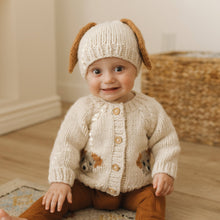 Load image into Gallery viewer, Huggalugs - Puppy Cardigan Sweater Baby & Toddler - 12-18 months