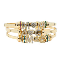 Load image into Gallery viewer, Maya J - Mini Birthstone Charms - 8mm Gold-Plated - 6 Pack (By Month) - April - Yellow