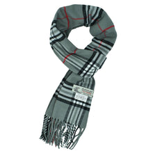 Load image into Gallery viewer, Glory Max - Unisex Winter Scarf Classic Tartan Plaid Soft Cashmere Feel - Purple