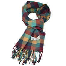 Load image into Gallery viewer, Glory Max - Winter Scarf Colorful Plaid Soft Cashmere Feel Muffler - Design #1