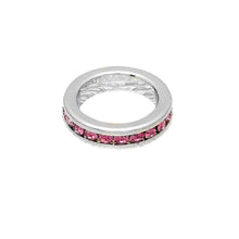 Load image into Gallery viewer, Maya J - 14mm Original Birthstone Necklace Charms - 6 Pack (By Month): April - White