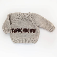 Load image into Gallery viewer, Huggalugs - Touchdown Football Sweater for Baby & Toddler: 0-6 months