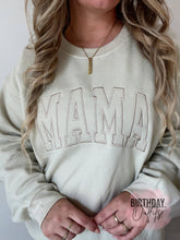 Load image into Gallery viewer, BIRTHDAY OUTFITS - Custom Varsity Embroidered Crewneck/Hoodies: White / Hoodie / XL