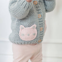 Load image into Gallery viewer, Huggalugs - Kitty Cardigan for Baby & Toddler - 12-18 months