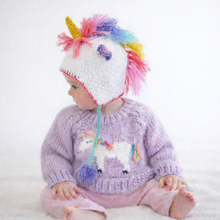 Load image into Gallery viewer, Huggalugs - Unicorn Sweater for Baby & Toddler Girls - 6-12 months