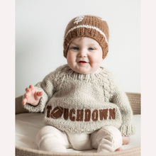 Load image into Gallery viewer, Huggalugs - Touchdown Football Sweater for Baby & Toddler: 6-12 months