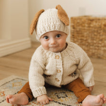 Load image into Gallery viewer, Huggalugs - Puppy Cardigan Sweater Baby & Toddler - 0-6 months