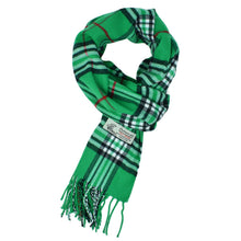 Load image into Gallery viewer, Glory Max - Unisex Winter Scarf Classic Tartan Plaid Soft Cashmere Feel - Purple