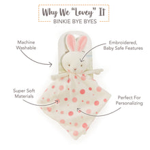 Load image into Gallery viewer, Bunnies By the Bay - Blossom Binkie Bye Bye