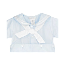 Load image into Gallery viewer, Petit Ami & Zubels - Nautical Sailor Bobby Suit - Navy / 3 Month