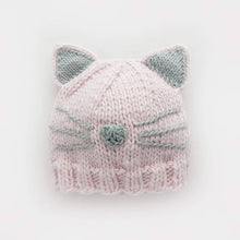 Load image into Gallery viewer, Huggalugs - Kitty Beanie Rosy for Baby & Kids - S (0-6 months)