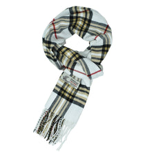 Load image into Gallery viewer, Glory Max - Unisex Winter Scarf Classic Tartan Plaid Soft Cashmere Feel  - Purple
