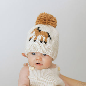 Huggalugs - Pony Beanie Hat for Baby & Kids due July: S (0-6 months)
