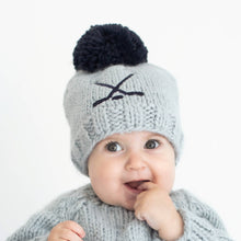 Load image into Gallery viewer, Huggalugs - Hockey Beanie Hat Ice Grey Baby &amp; Kids due July: S (0-6 months)
