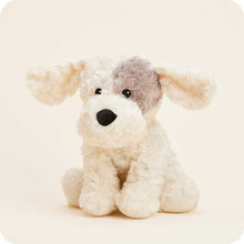 Load image into Gallery viewer, Warmies - Plush Toys - Lavender -Patch Curly Dog Warmies
