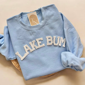 Threads And Needles, INC. - Lake Bum Sweatshirt, Lake Life Sweatshirt: Navy / M