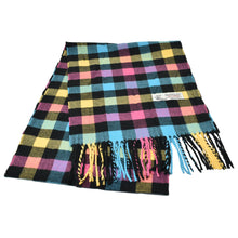 Load image into Gallery viewer, Glory Max - Winter Scarf Colorful Plaid Soft Cashmere Feel Muffler - Design #1
