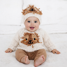 Load image into Gallery viewer, Huggalugs - Lion Sweater for Baby &amp; Toddler - 2-3T
