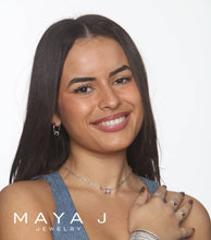 Load image into Gallery viewer, Maya J - Birthstone &amp; Drop Charm Necklaces - 6 Pk (By Style) - White / 20" / Thin Paperclip Chain
