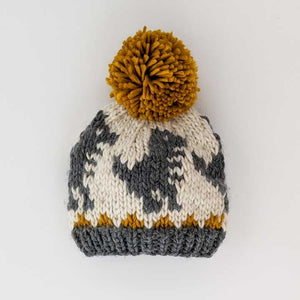 Huggalugs - T-Rex Knit Beanie Hat Baby & Kids: M (6-24 months)