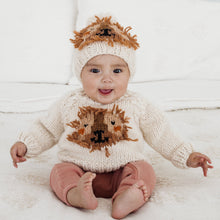 Load image into Gallery viewer, Huggalugs - Lion Sweater for Baby &amp; Toddler due July: 0-6 months
