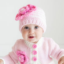 Load image into Gallery viewer, Huggalugs - Parfait Pink Ziggy Beanie Hat Baby &amp; Kids - M (6-24 Months)
