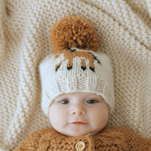 Huggalugs - Pony Beanie Hat for Baby & Kids due July: S (0-6 months)