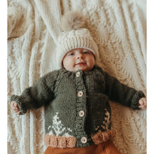 Load image into Gallery viewer, Huggalugs - Forest Loden Cardigan Sweater Baby &amp; Toddler: 12-18 months
