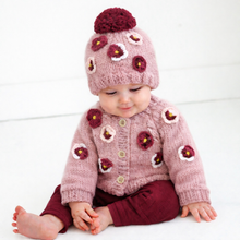 Load image into Gallery viewer, Huggalugs - Pansy Cardigan Rosy for Baby &amp; Toddler - 12-18 months
