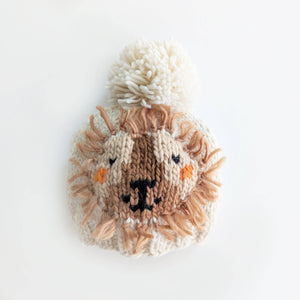 Huggalugs - Lion Beanie Hat for Baby & Kids due July: S (0-6 months)
