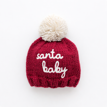 Load image into Gallery viewer, Huggalugs - Santa Baby Crimson Beanie Hat for Baby &amp; Kids - M (6-24 months)
