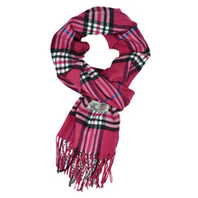 Load image into Gallery viewer, Glory Max - Unisex Winter Scarf Classic Tartan Plaid Soft Cashmere Feel  - Lavender
