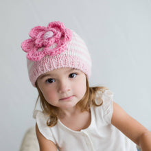 Load image into Gallery viewer, Huggalugs - Parfait Pink Ziggy Beanie Hat Baby &amp; Kids - M (6-24 Months)
