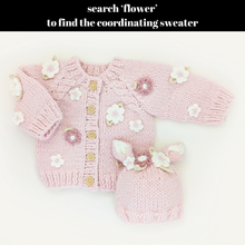 Load image into Gallery viewer, Huggalugs - Flower Bunny Beanie Blush Flower Beanie Multi Baby &amp; Kids: Medium (6-24 months)
