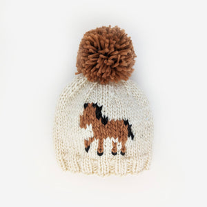 Huggalugs - Pony Beanie Hat for Baby & Kids due July: S (0-6 months)