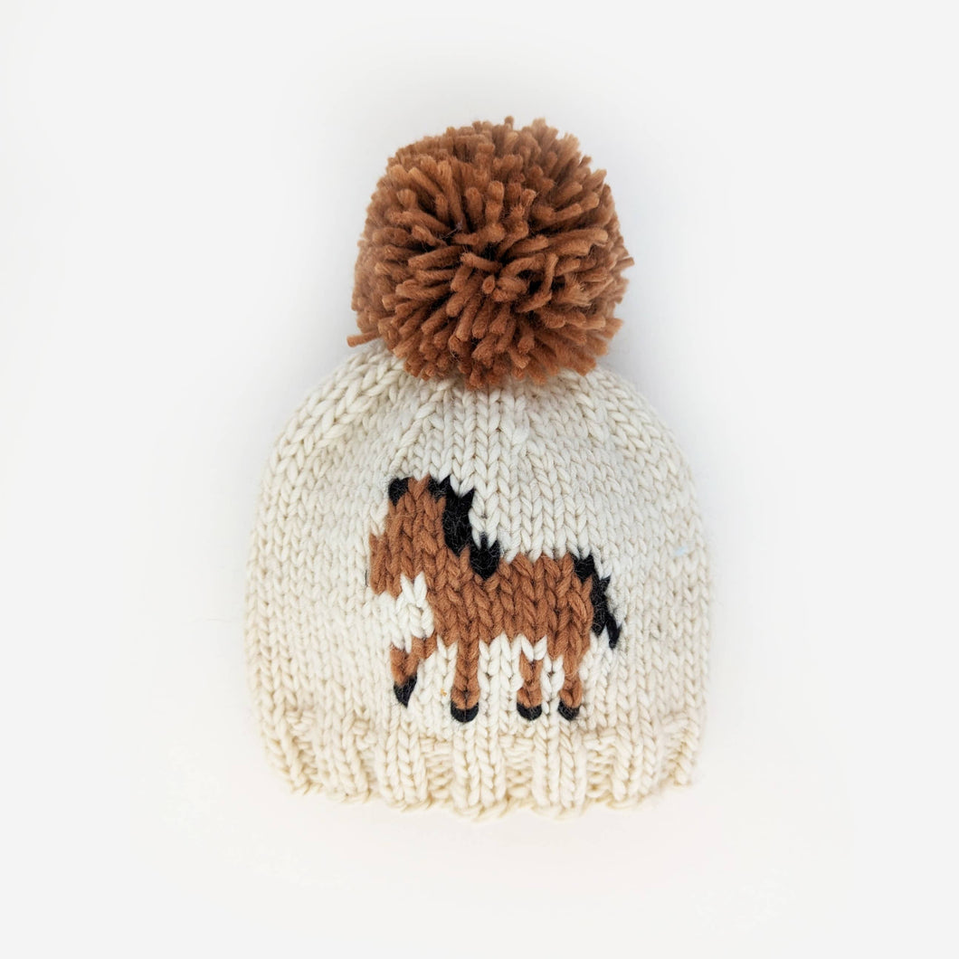Huggalugs - Pony Beanie Hat for Baby & Kids due July: S (0-6 months)
