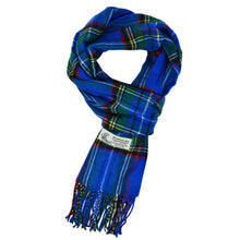 Load image into Gallery viewer, Glory Max - Unisex Soft Cashmere Feel Stewart Plaid Winter Muffler Scarf - Green
