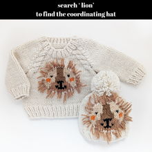 Load image into Gallery viewer, Huggalugs - Lion Sweater for Baby &amp; Toddler due July: 0-6 months
