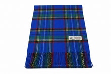 Load image into Gallery viewer, Glory Max - Unisex Soft Cashmere Feel Stewart Plaid Winter Muffler Scarf - Black
