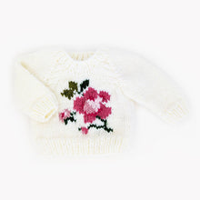 Load image into Gallery viewer, Huggalugs - Rose Crew Neck Sweater for Baby &amp; Toddler SALE - 12-18 months
