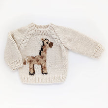 Load image into Gallery viewer, Huggalugs - Giraffe Sweater for Baby &amp; Toddler due July: 6-12 months
