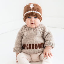 Load image into Gallery viewer, Huggalugs - Touchdown Football Sweater for Baby &amp; Toddler: 6-12 months
