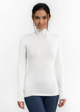 Load image into Gallery viewer, ELIETIAN - Long Sleeve Mock Neck Top: Black / One Size
