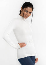 Load image into Gallery viewer, ELIETIAN - Long Sleeve Mock Neck Top: Black / One Size
