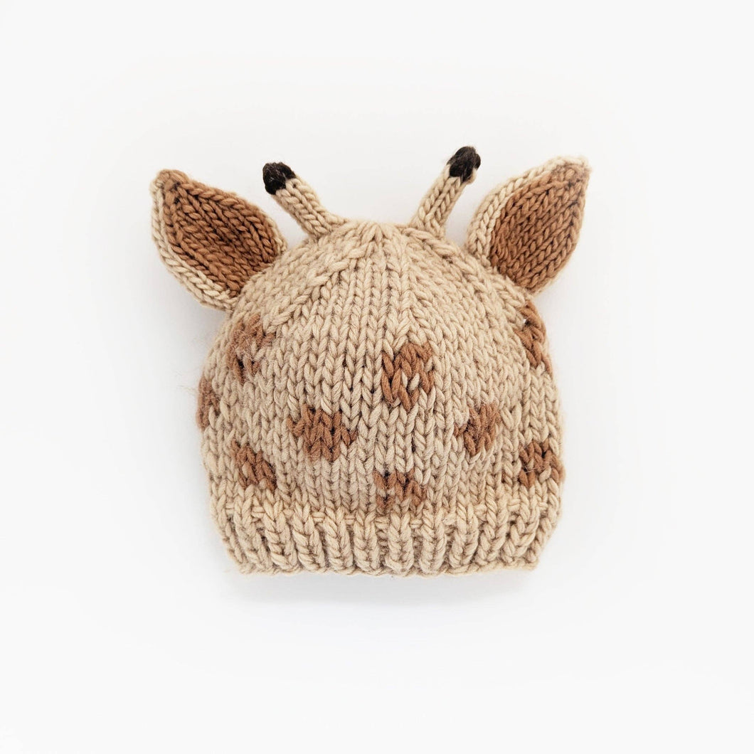 Huggalugs - Giraffe Beanie Hat for Baby & Kids due July: S (0-6 months)