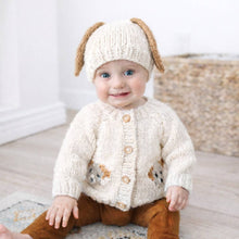 Load image into Gallery viewer, Huggalugs - Puppy Dog Beanie Hat for Baby &amp; Kids - S (0-6 months)
