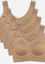 Load image into Gallery viewer, ELIETIAN - Seamless Cloud Comfort Bra: Black / Small (30-34 A-B)
