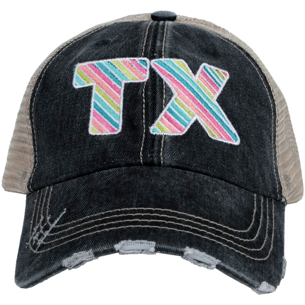 TX Rainbow Trucker Hat