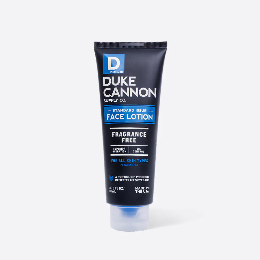 Duke Cannon Face Lotion