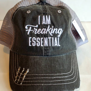 I Am Freaking Essential Hat